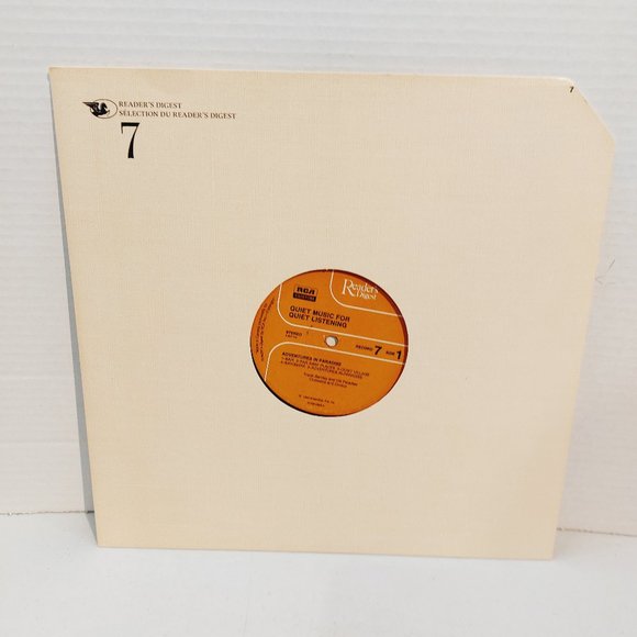 Readers Digest~ Quiet Music For Quiet Listening 7 LP Set - 1985 - Picture 9 of 9